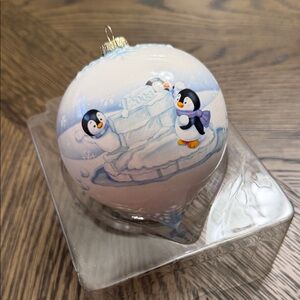 Having a (Snow) Ball Hallmark Ornament featuring Kris’ Penguins